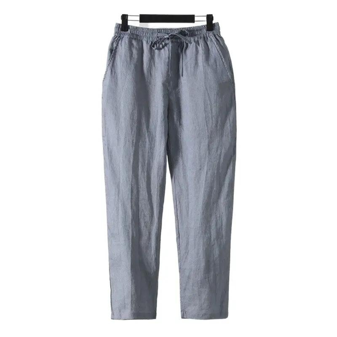 Fez - Linen Pants (Straight Fit)