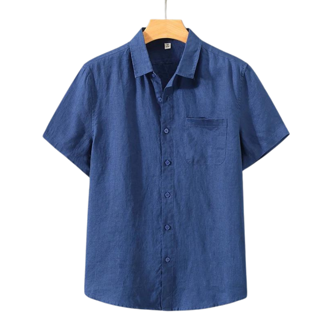 Cannes - Linen Shirt (Short Sleeve)