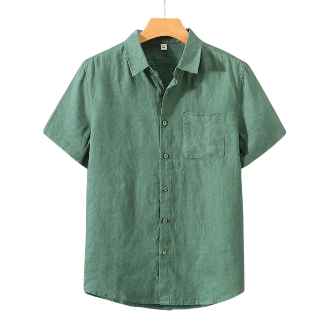 Cannes - Linen Shirt (Short Sleeve)