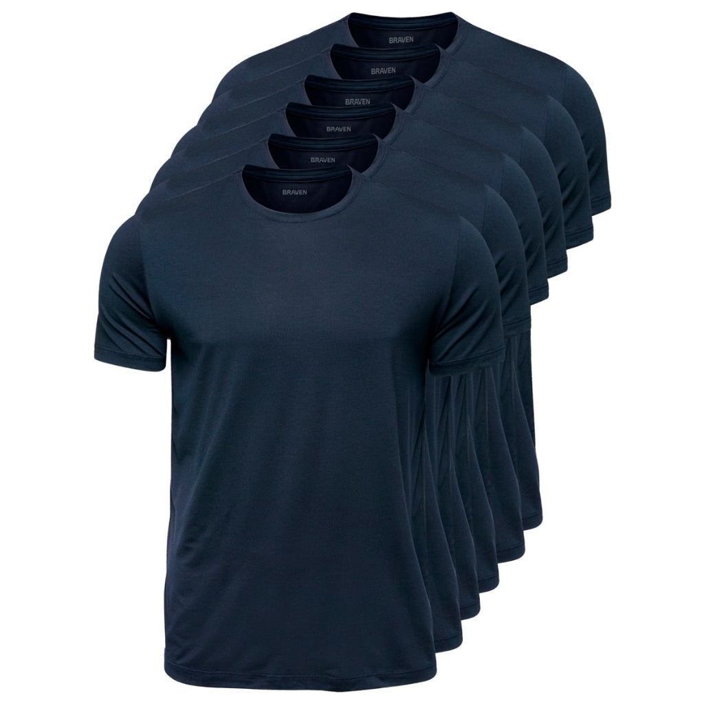 Pack of 6 Tech Modal T-Shirts