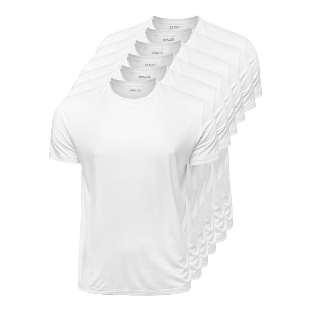Pack of 6 Tech Modal T-Shirts