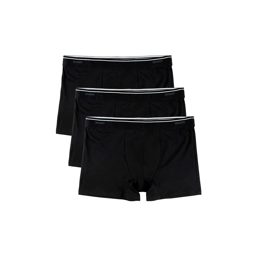 Set of 3 Premium Cotton Boxer Briefs