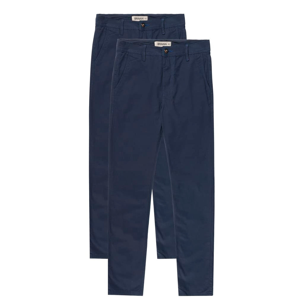 Set of 2 Chino Cut Pants - Santorini