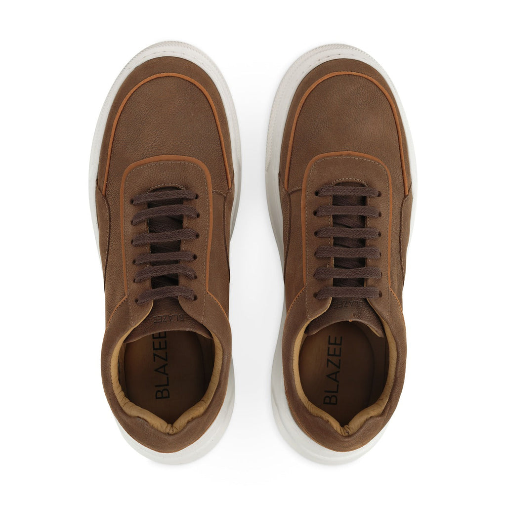 Berlin Leather Sheep's Wool Sneakers