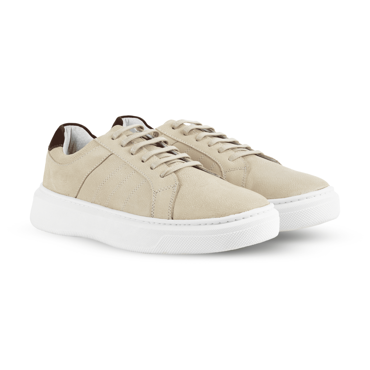 Monte Carlo Leather Sheep Skin Sneakers