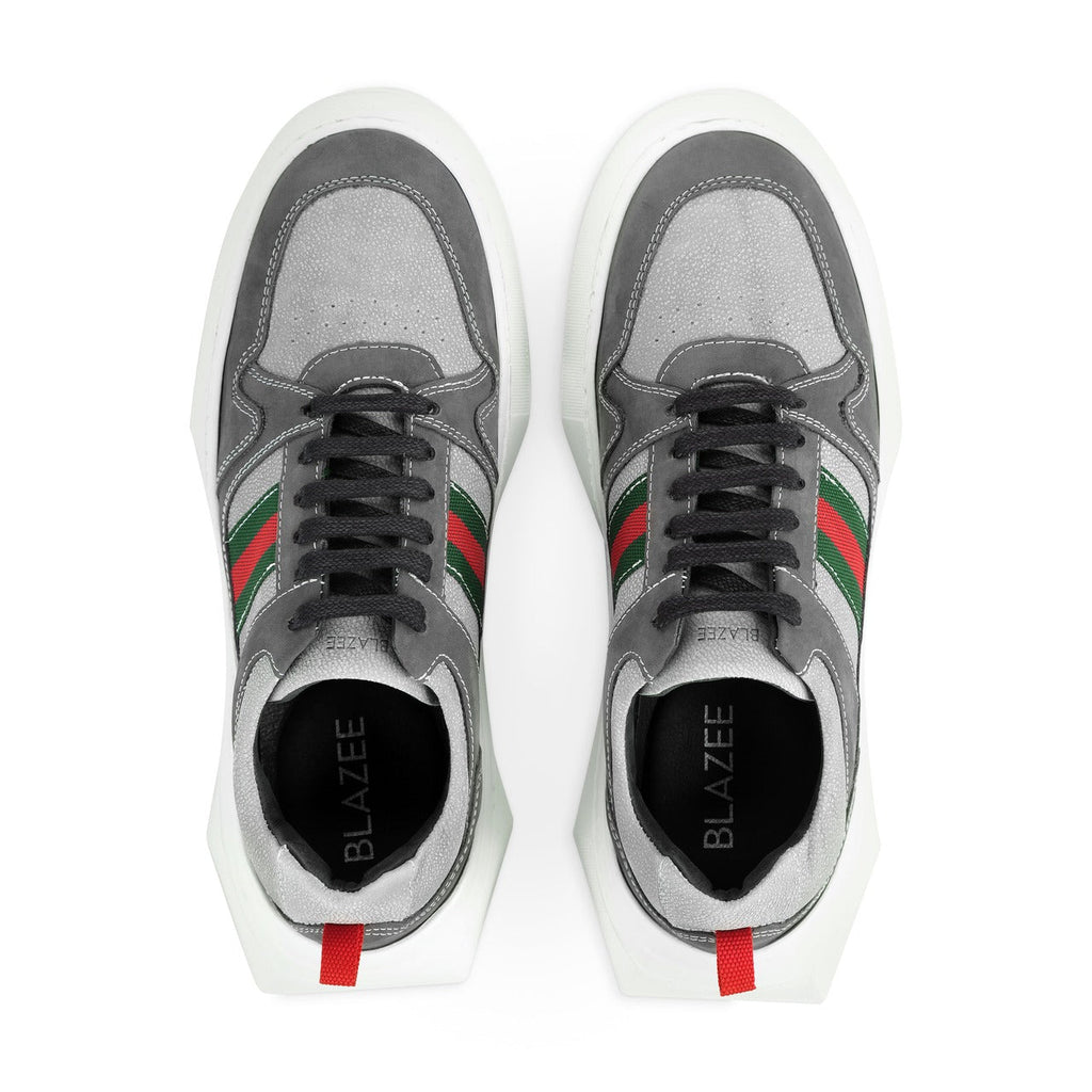 Ascot Leather Sheepskin Sneakers