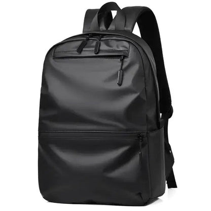 Men's Waterproof Black Notebook Backpack