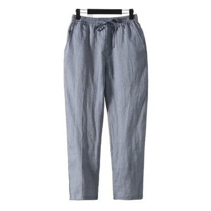 Fez - Linen Pants (Straight Fit)