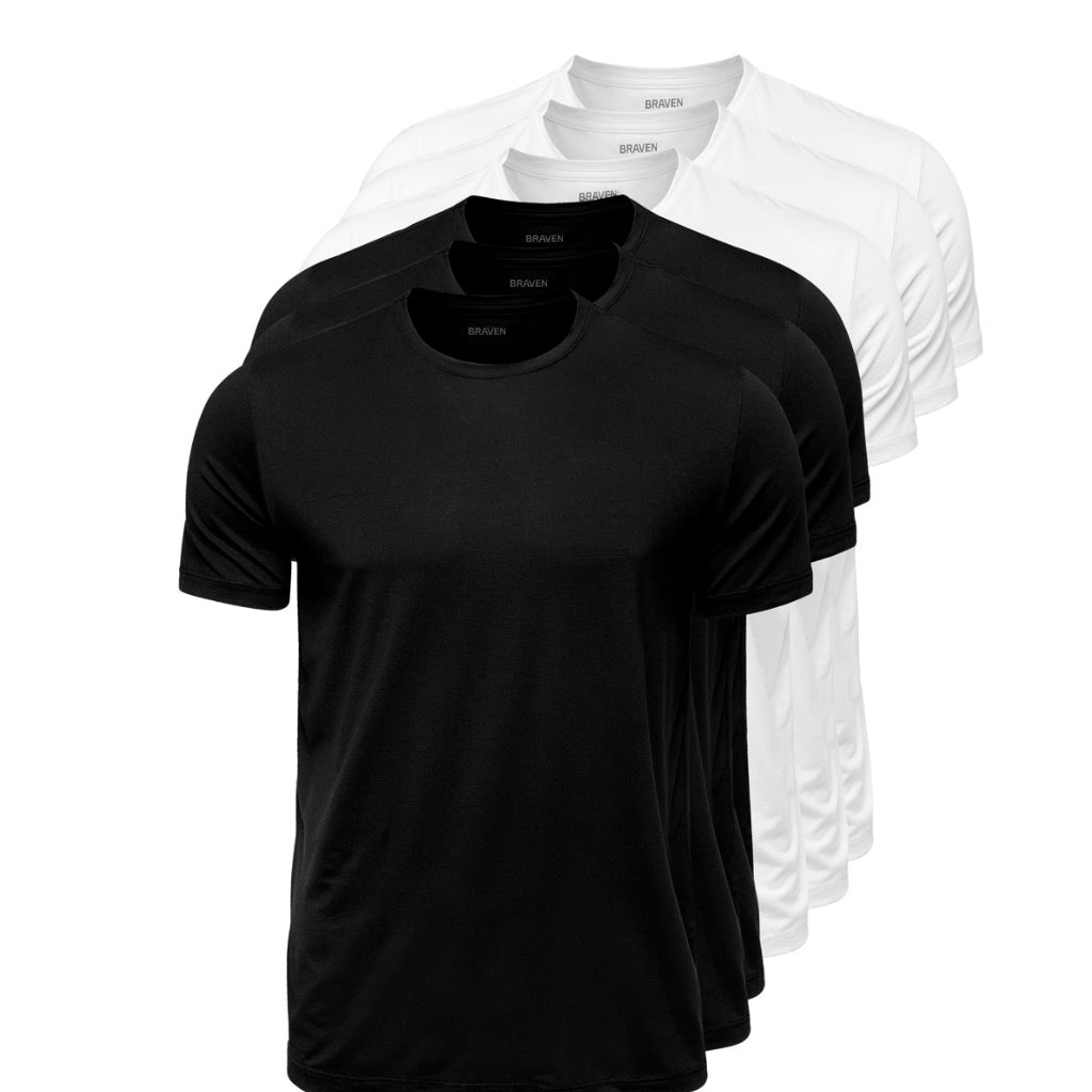 Pack of 6 Tech Modal T-Shirts