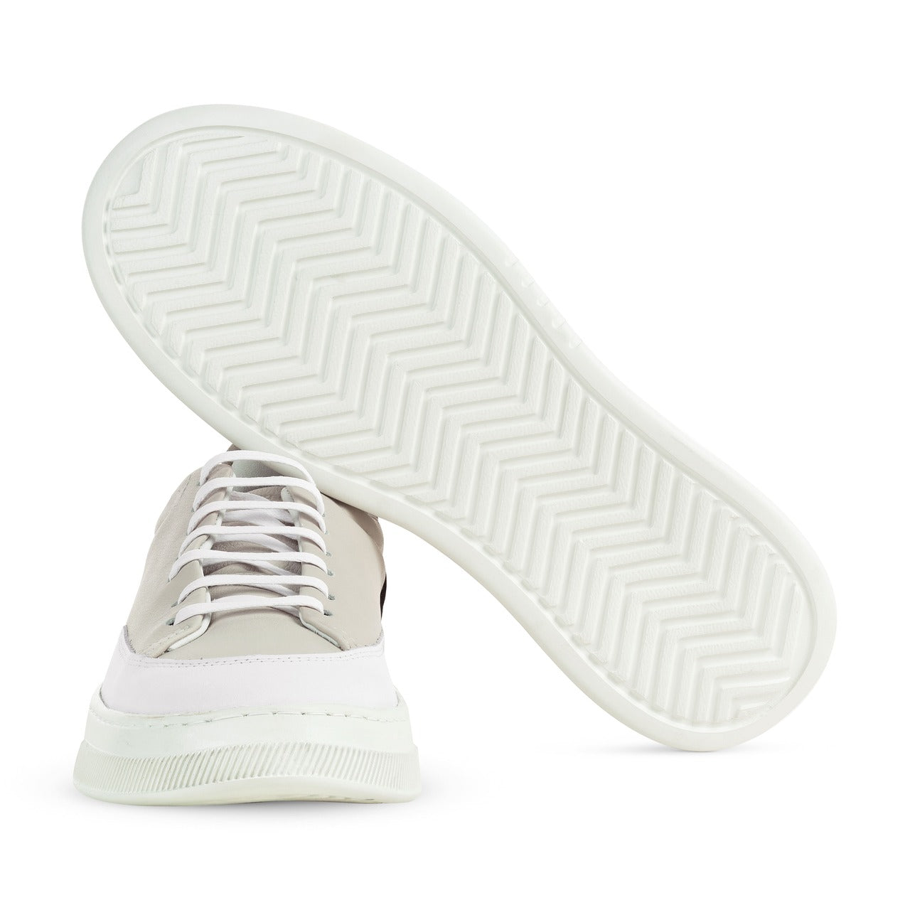 Lisbon Leather Fleece Sneakers