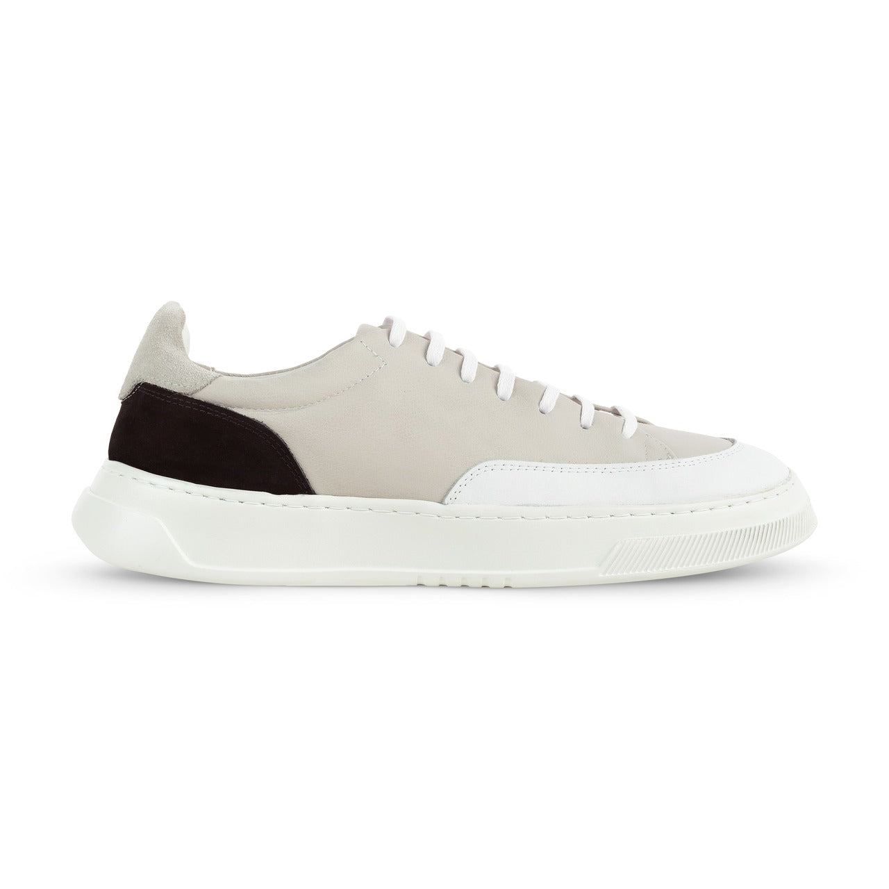 Lisbon Leather Fleece Sneakers
