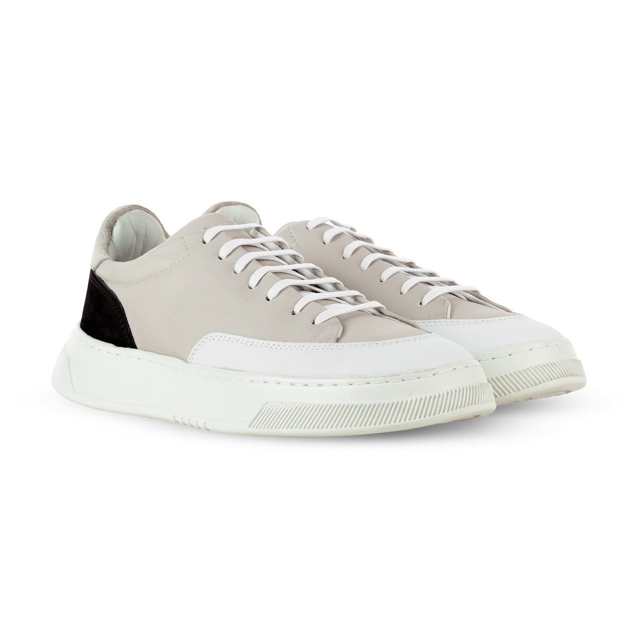 Lisbon Leather Fleece Sneakers