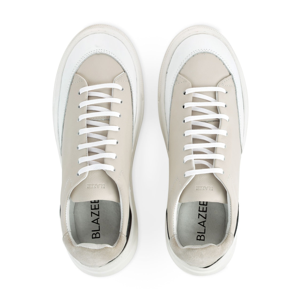 Lisbon Leather Fleece Sneakers