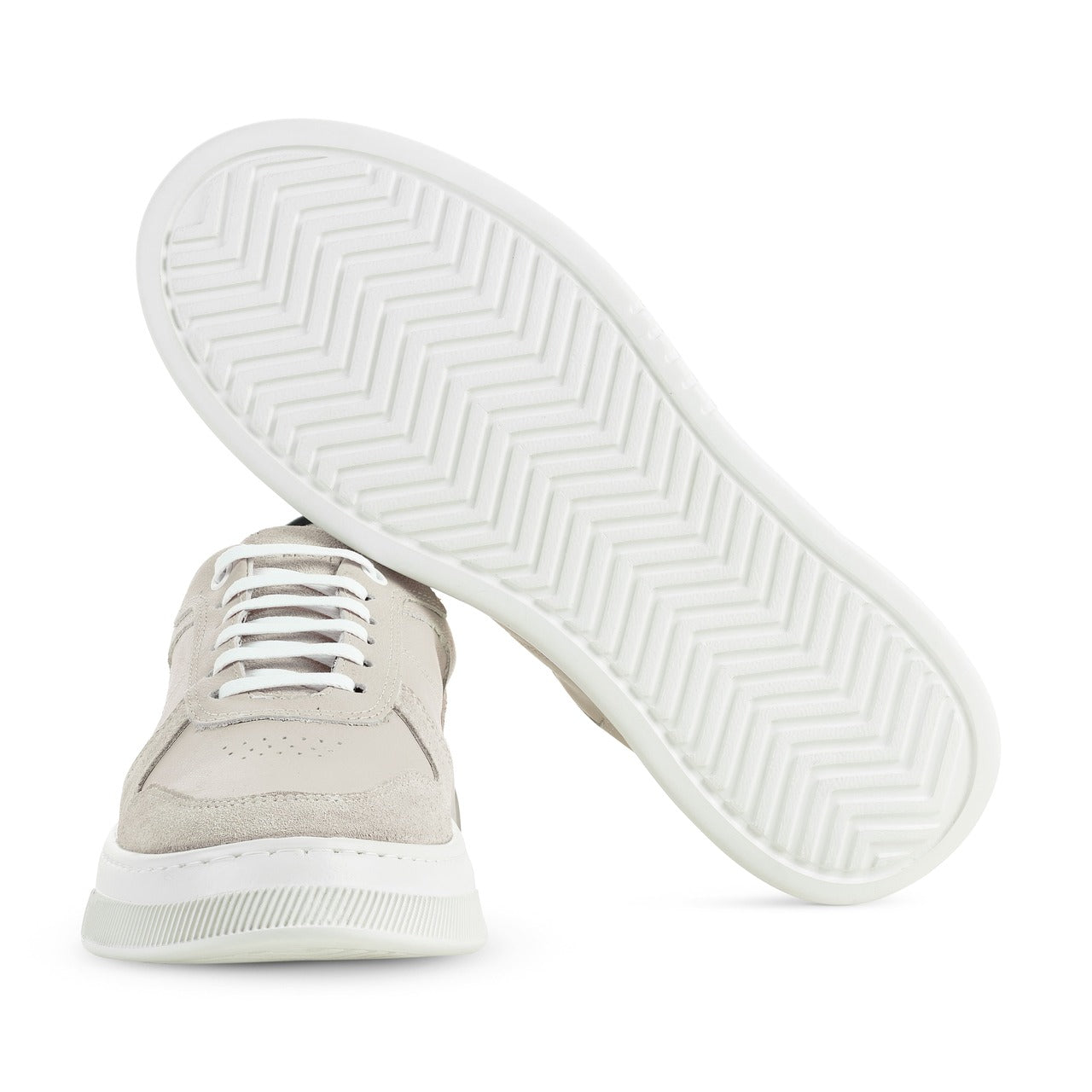 Cannes Leather Sheep Skin Sneakers