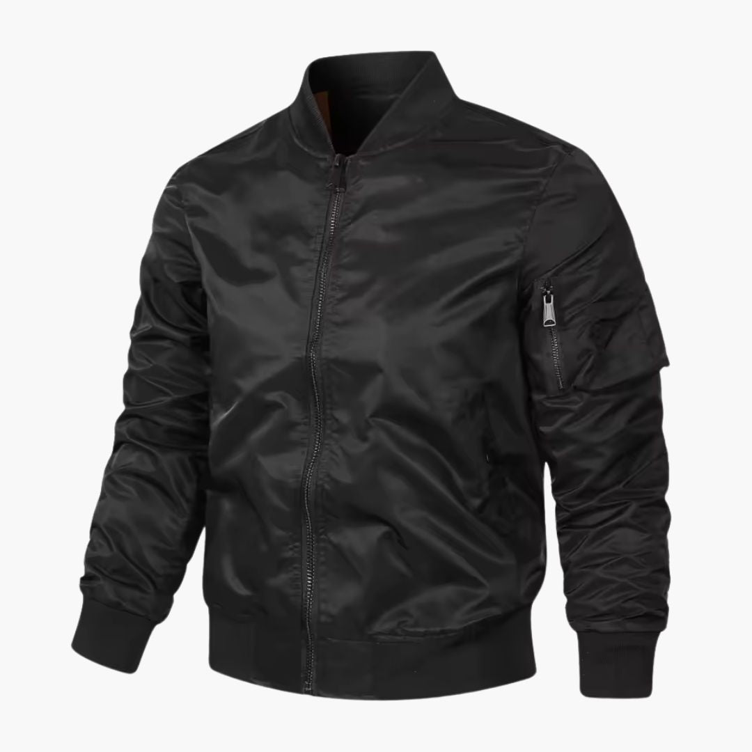Men's Blue Bomber Jacket