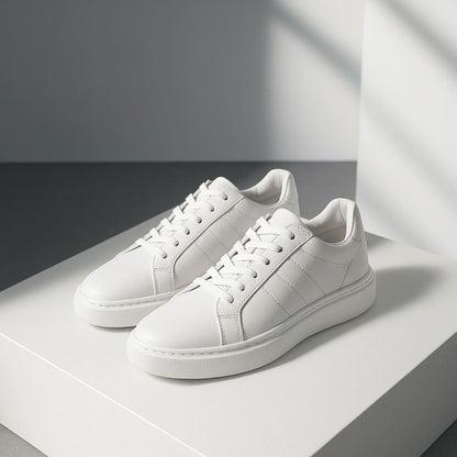St. Barth Leather Sheepskin Sneakers