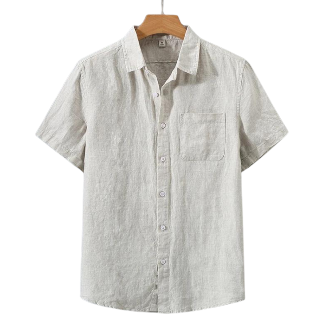 Cannes - Linen Shirt (Short Sleeve)