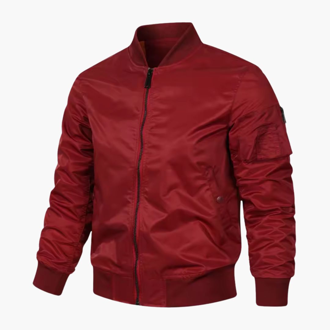 Men's Blue Bomber Jacket