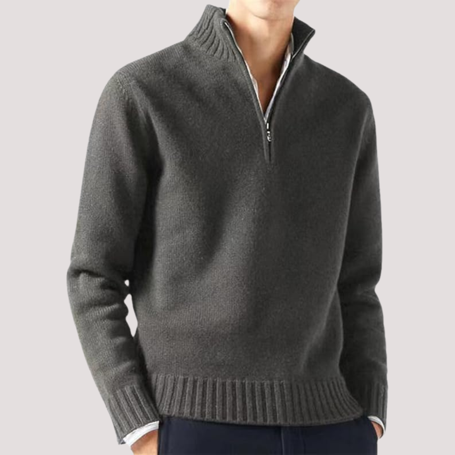 Turtleneck Pullover Sweater