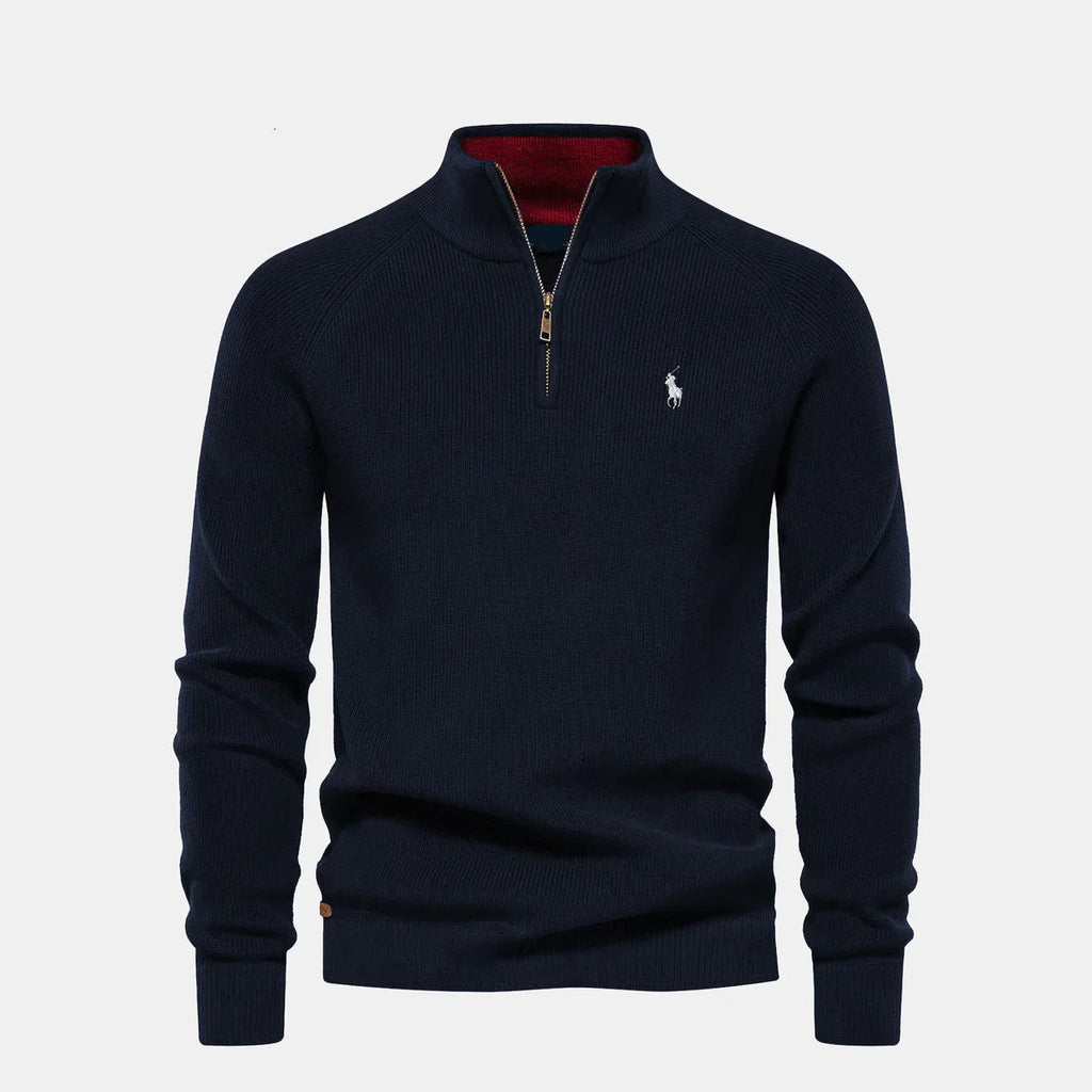 R&L Half-Zip Sweater