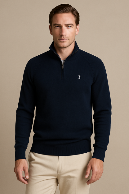 R&L Half-Zip Sweater