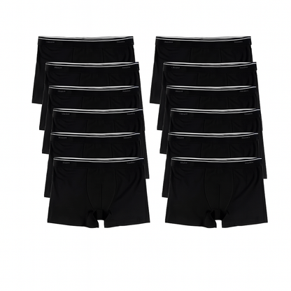 Set of 10 Premium Cotton Boxer Briefs