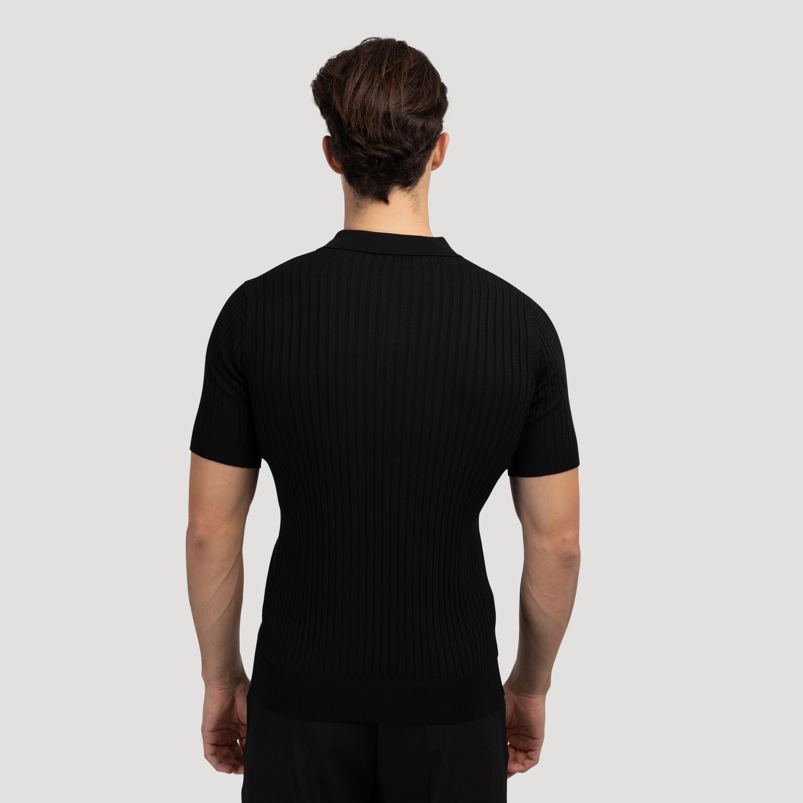Men's Cotton-Blend V-Neck Shirt