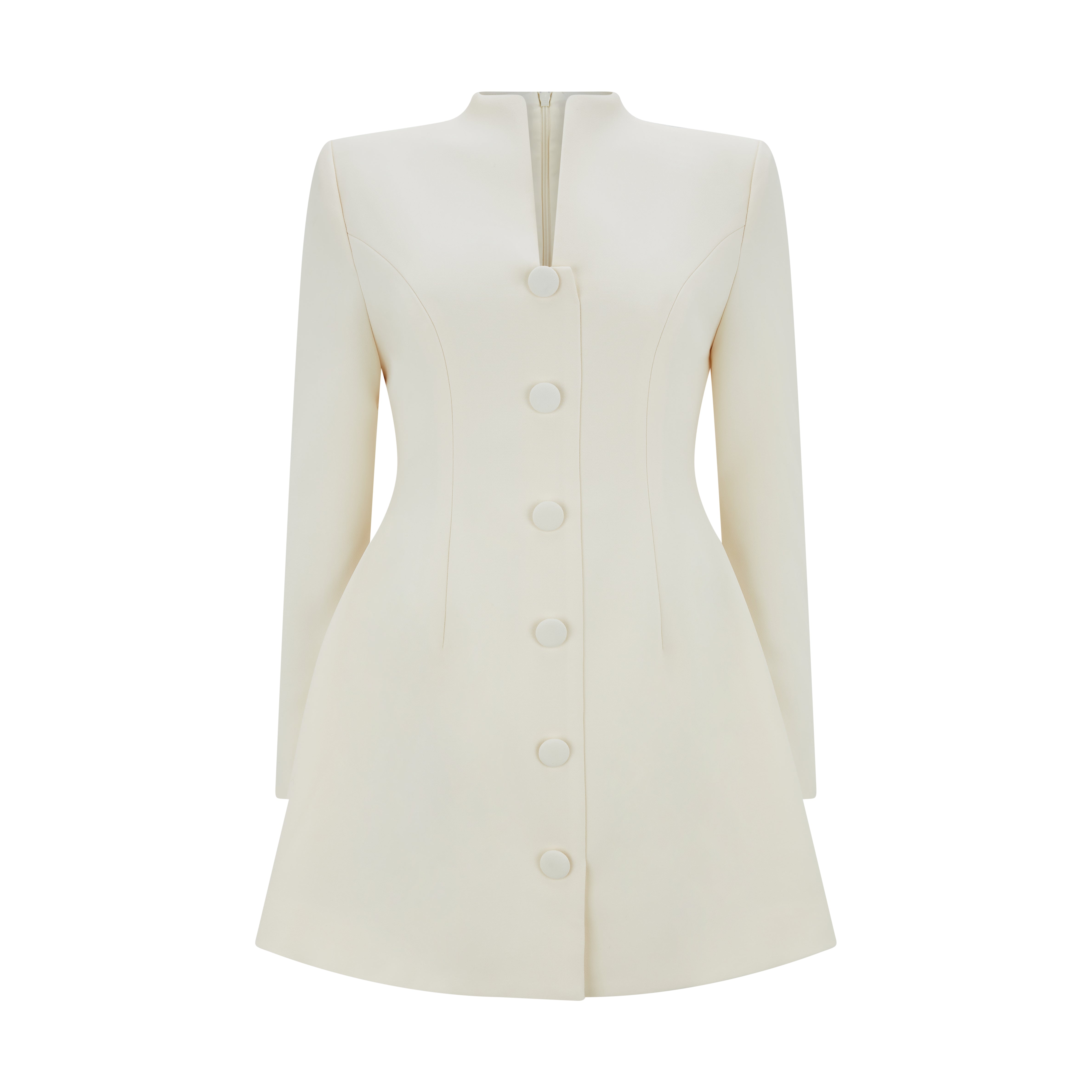 The Luxe Long Sleeve Button Down Dress