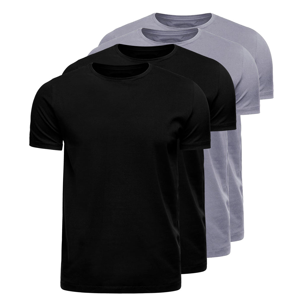Set of 4 Premium Pima T-Shirts