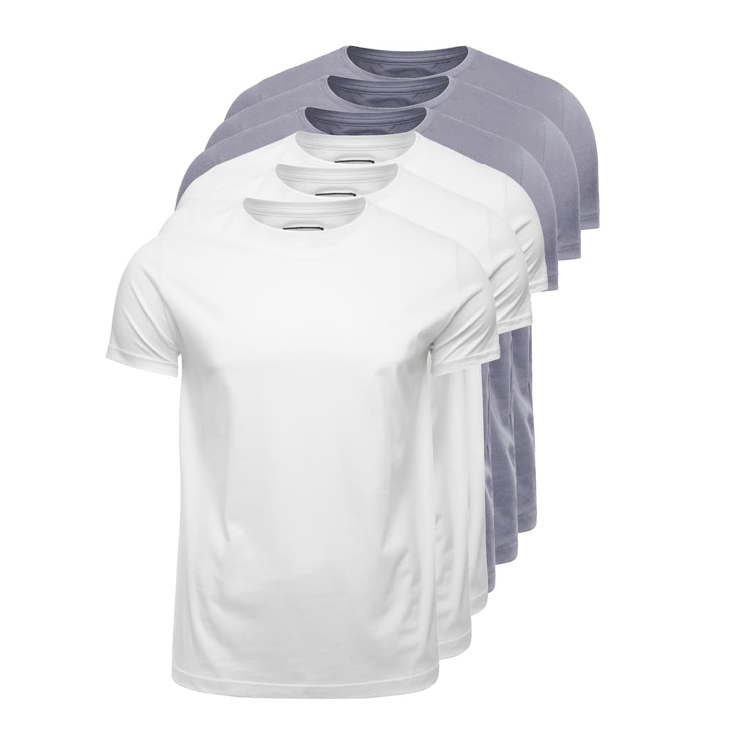 Set of 6 Premium Pima T-Shirts