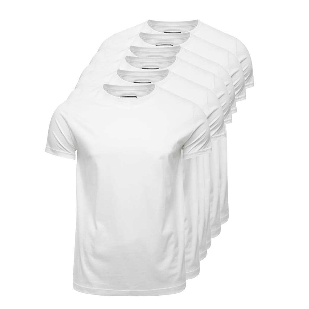 Set of 6 Premium Pima T-Shirts