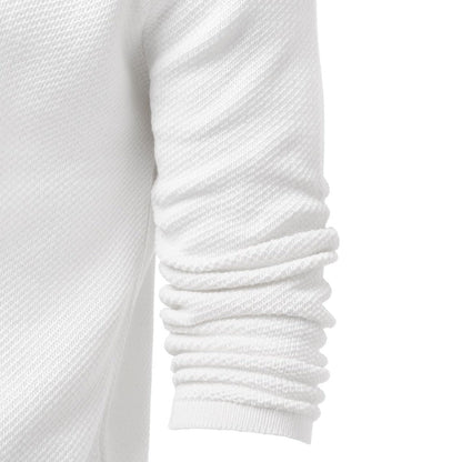 Merino Knit Sweater with Collar