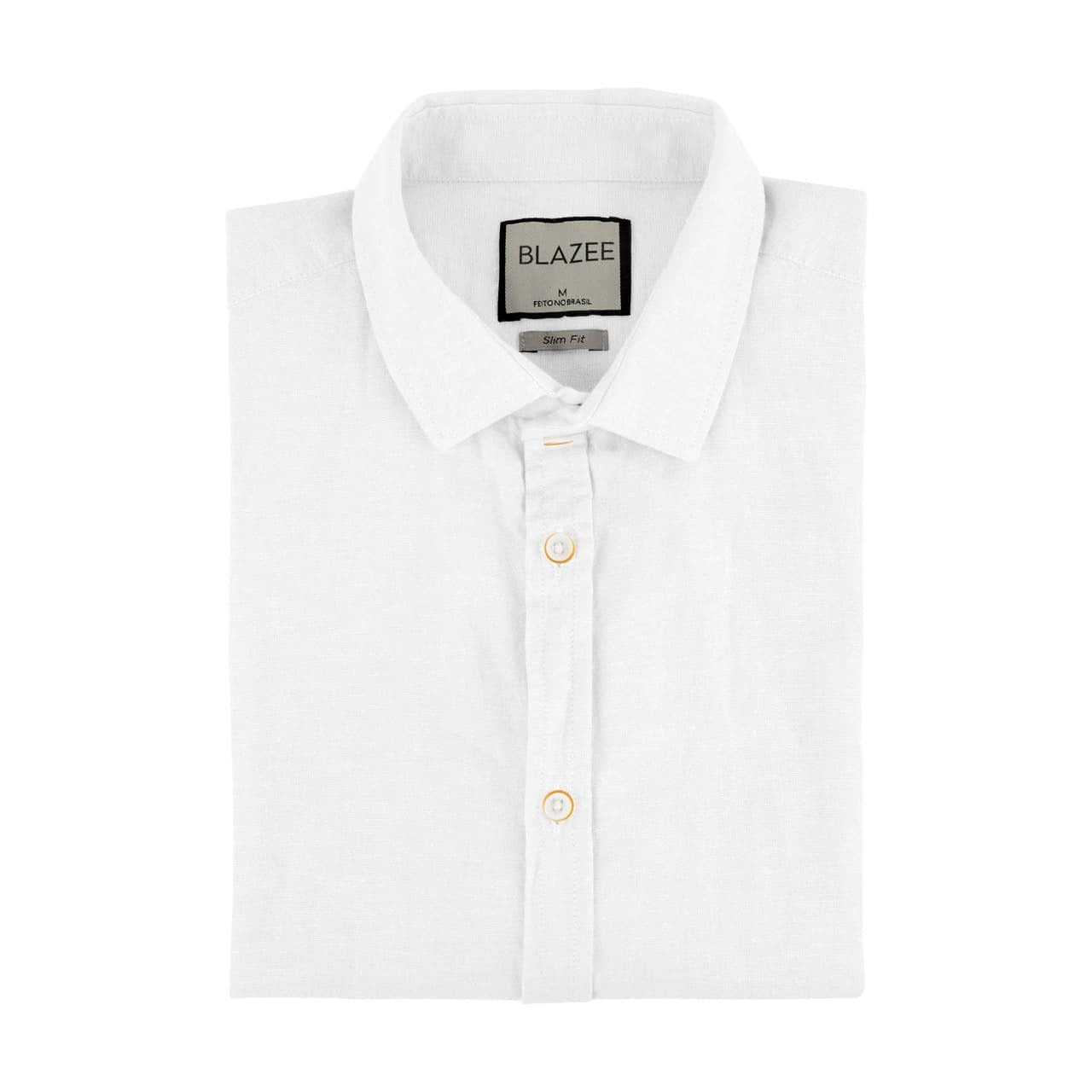 Linen Short Sleeve Shirt - Ocean