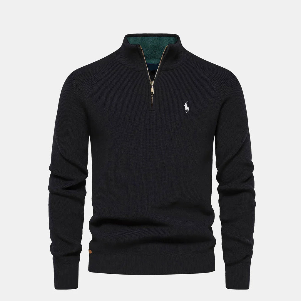 R&L Half-Zip Sweater