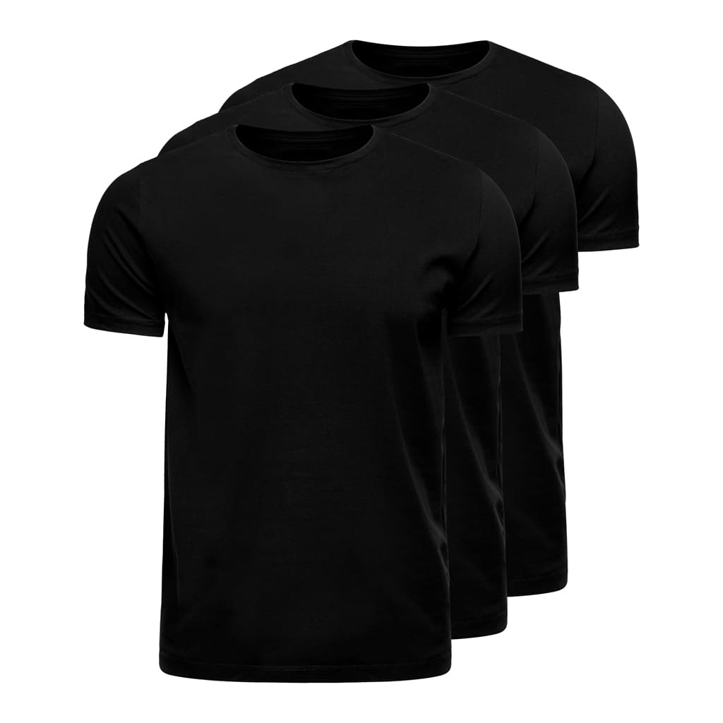 Set of 3 Egyptian Cotton T-Shirts