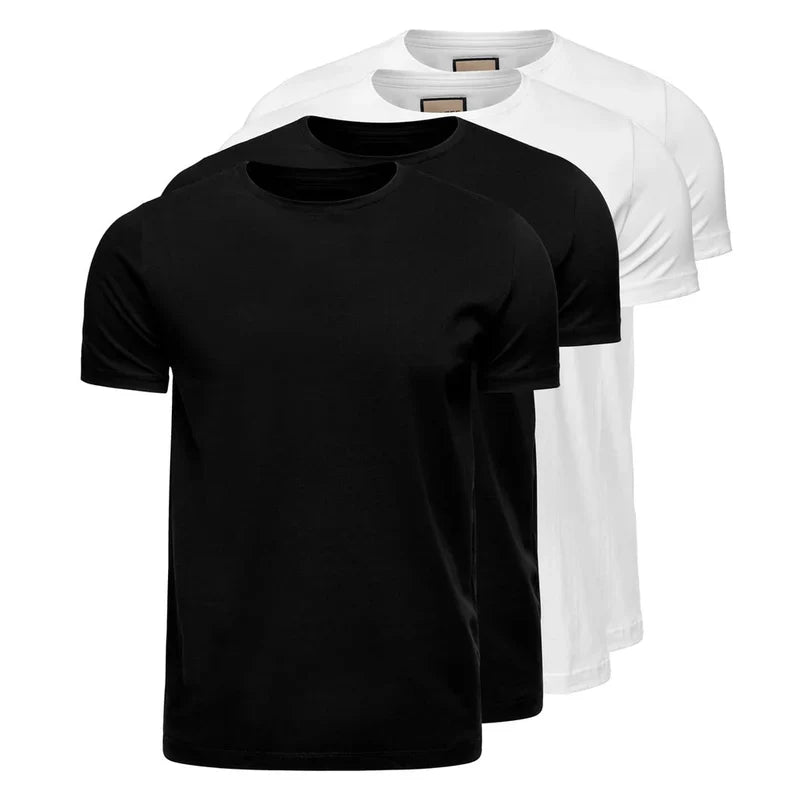 Set of 4 Premium Pima T-Shirts