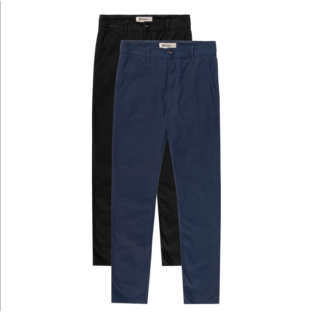 Set of 2 Chino Cut Pants - Santorini